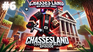 minecraft  🏛️🎉 ¡El Juzgado Está Terminado Culminamos la Gran Obra en ChassesLand  Capítulo 6 ⚒️✨ [upl. by Mendelson]