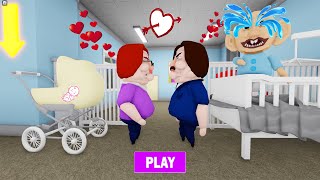 BETTYS NURSERY ESCAPE  Ben Fall in Love with Betty  New Baby Betty Morph update roblox obby [upl. by Etteroma]