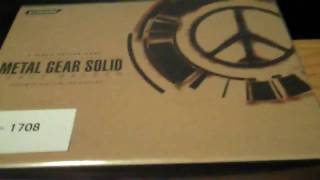 MGS Peace Walker Konami Style 1974 Limited Edition Unboxing [upl. by Alekehs656]