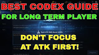 Mir4 Guide Tips Trick  Best Codex Placement to Increase Your Character Status [upl. by Amihc]