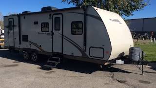 2014 RVision TrailLite Trek 272 BHS Trailer  For Sale  Online Auction at Repocastcom [upl. by Gassman959]