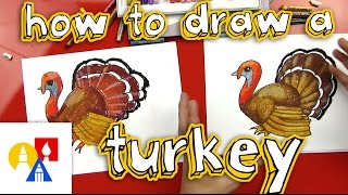 How To Draw A Turkey [upl. by Moshell]