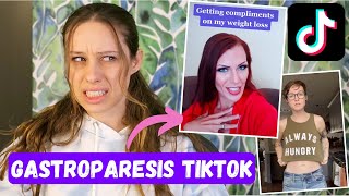 Reacting to GASTROPARESIS TikToks 🤢 [upl. by Inalial]