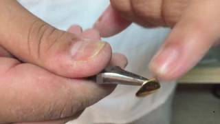 How to tighten up the gold grillz or single tooth [upl. by Dorina]