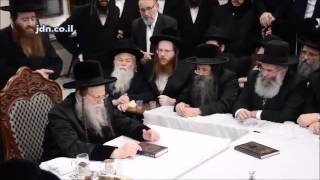 Modzitz Rebbe Commemorating The Yahrtzeit Of The Divrei Yisroel  Kislev 5777 [upl. by Arlin]