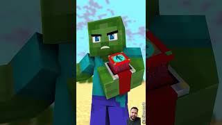 Zombie Becomes Buff Herobrine In Iron Man Challenge ⌚⚡ Transform Watch [upl. by Schell]