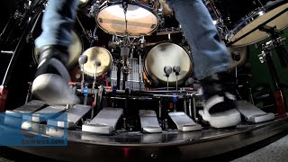 Marco Iannetta plays PDP Concept Series Drums amp Pedals by DW 100 GoPro [upl. by Nikita]