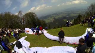 Redbull XAlps 2013 DAY 1 Gaisberg Impressions [upl. by Adnilram915]