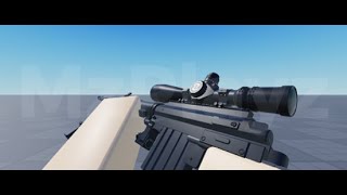 CheyTac M200 Intervention  Roblox Viewmodel Animation [upl. by Aehsel810]