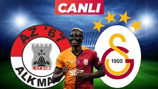 GALATASARAY AZ ALKMAAR MAÇI CANLI İZLE [upl. by Nura]