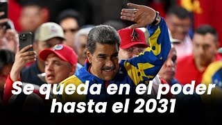 Maduro reelegido presidente de Venezuela y gobernará hasta 2031 [upl. by Gipsy]