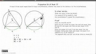 Euclids Elements Book 3  Proposition 26 [upl. by Durrell]