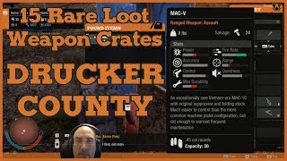 Drucker County ► 15 Rare Weapon Crates ► Weapon Cache ► State of Decay 2 [upl. by Aidnis]