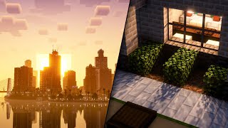 The Largest City In Minecraft With Rethinking Voxels [upl. by Laurianne910]