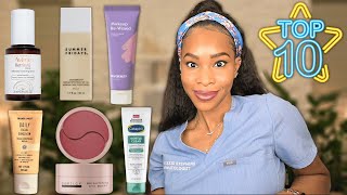 BEST PRODUCTS OF THE YEAR  MY SKINCARE FAVORITES [upl. by Aiouqahs]