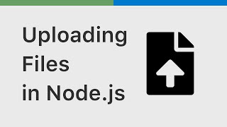 Uploading Files in Nodejs using TypeScript [upl. by Refinnaej]