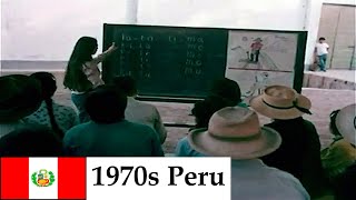 Peru Literacy for Social Change 1978 [upl. by Rehpinnej747]