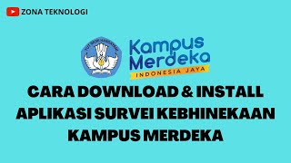 Cara Install Aplikasi Survei Kebhinekaan Batch 5 Terbaru  Zona Teknologi [upl. by Dumah474]