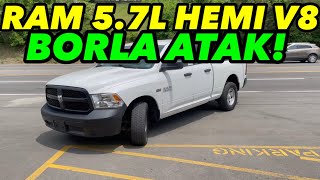 2018 RAM 1500 57L V8 w BORLA ATAK [upl. by Yentruocal219]