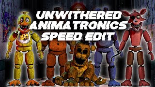 Speed Edit  FNaF  Withered Glamrock Animatronics Part 2 [upl. by Elder]