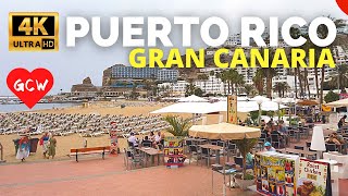 PUERTO RICO Gran Canaria January 2024 🔴 Beach to the Shopping Centre [upl. by Chauncey54]