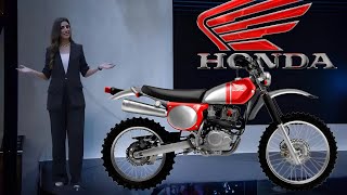 2025 NEW HONDA CRF 230 JEWEL REVEALED IT HAS A VERY THICK CLASSIC DESIGN [upl. by Lednahc]