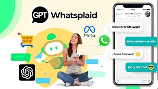 Whatsplaid GPT Automatización del servicio al cliente humanizado integrado con WhatsApp [upl. by Adnirod]