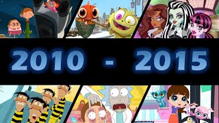 Génériques Dessins Animés 2010  2015 [upl. by Enywtna820]