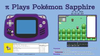 CAN THE NUMBER π BEAT POKÉMON  Pi Plays Pokémon Sapphire  Stream 547 Part 4 [upl. by Zigrang]