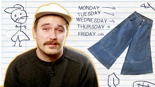 I Wore JNCO Jeans For A Week [upl. by Weldon]