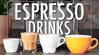 Espresso Drink Recipes Explained [upl. by Cordell]