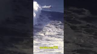 The 100 Foot Wave hits Nazaré Portugal [upl. by Rovit998]