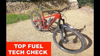 Trek Top Fuel 8 2022 Updated Tech Check [upl. by Alak]