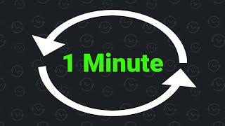 1 Minute Interval Timer [upl. by Nillor]