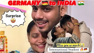 GERMANY TO INDIA🇮🇳😍 INTERNATIONAL STUDENT 🔥  GERMANY 🇩🇪 [upl. by Xylina]