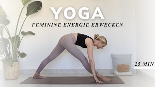 Sanfter Sakralchakra Yoga Flow  Hüfte öffnen amp weibliche Energie steigern [upl. by Adnoloy454]