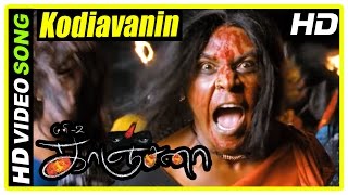 Kanchana Movie Scenes  Kodiavanin Kadhaya Song  Raghava decides to help Kanchana  Muni 2 [upl. by Hammel]