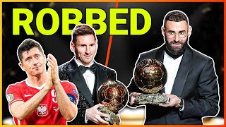 6 Most Controversial Ballon dOrs In History [upl. by Eerual761]