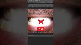 How to change yellow teeth to reality white in photoshop whiteteeth photoshop [upl. by Laurie]