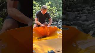 Mastering the Waves with Tucktecs Revolutionary Foldable Kayak kayak kayakfishing kayaking [upl. by Nnylirehs]