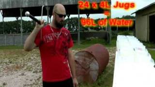 The Hanwei Scottish Lowlander Part 3 24 jug annihilation [upl. by Hamil927]