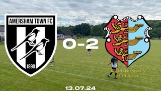 BRIGHTLINGSEA VICTORY CHANCES GALORE  Amersham Town vs Brightlingsea Regent highlights [upl. by Orihakat]