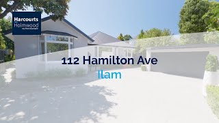 FOR SALE  112 Hamilton Avenue Fendalton  Jack amp Steven Marshall Harcourts Holmwood [upl. by Thistle]