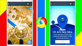 QIBLA FINDER GOOGLE How to use Qibla Finder on Google Chrome using your phone  Easy [upl. by Yrojram]