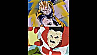 Future Gohan VS Omni Man dragonball gohan invincible omniman [upl. by Iccir383]