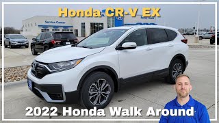 2022 Honda CRV EX Walk Around Review [upl. by Tchao]