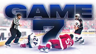 NHL 24 BE A PRO 19 CHAOS IN GAME 7 [upl. by Anihsak]