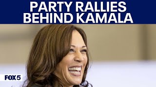 Democrats rally behind Harris call for unity during Chicago convention [upl. by Merceer]