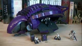 Halo Mega Bloks 96941 Covenant Phantom Review [upl. by Iturk911]