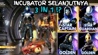 INCUBATOR FF SELANJUTNYA 3 IN 1  INCUBATOR FREE FIRE TERBARU 2024 INCUBATOR PENGGANTI 3IN1 [upl. by Anastasie739]